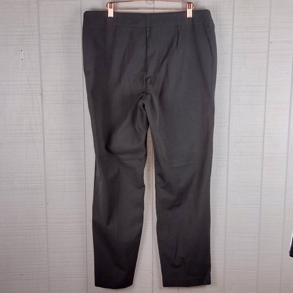 Talbots Classic Side Zip Pants Olive Green - Picture 6 of 6